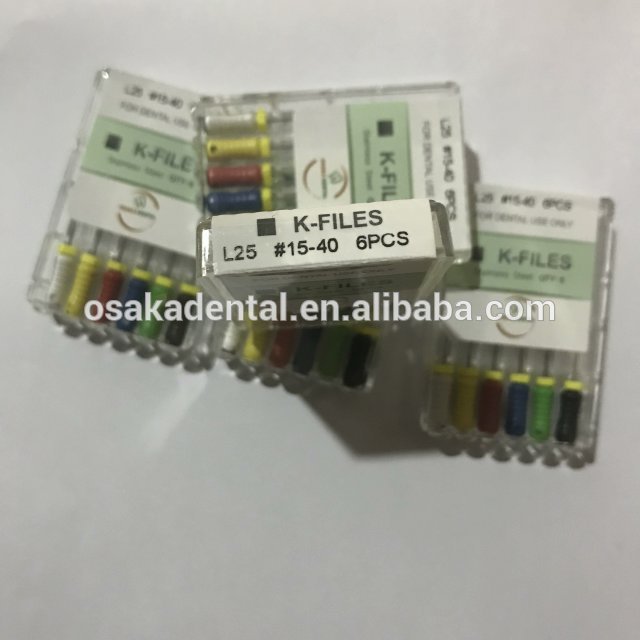 High Quality Osakadent Brand Endodontic K-File