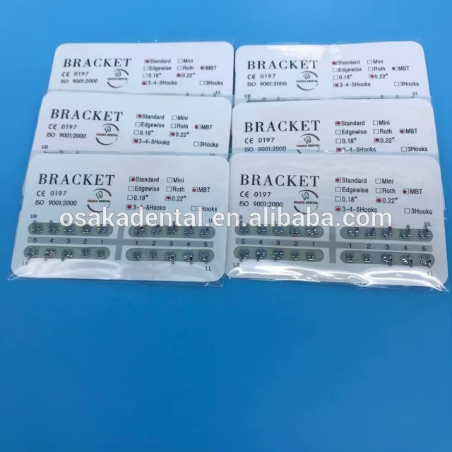 Dental Metal Bracket for Orthodontic