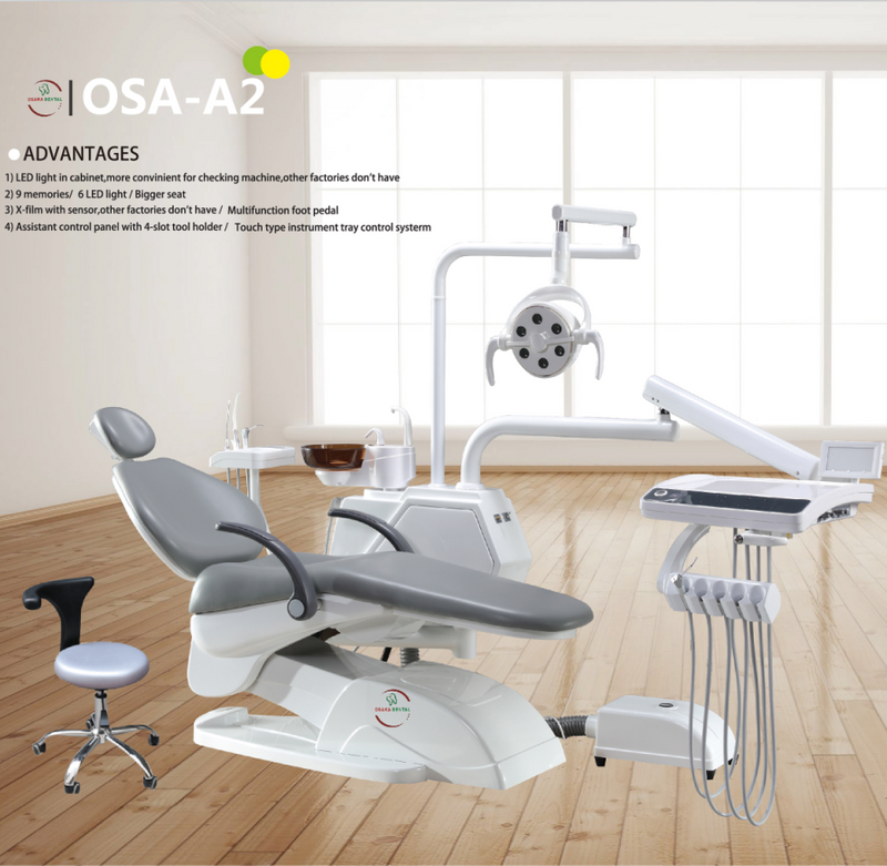 High Quality Intelligent New Design Dental Unit with 9 Memories OSA-A2