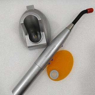 Dental curing light rainbow color type