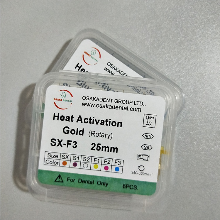Dental Endodontic Heat Activation Protaper Gold Niti File