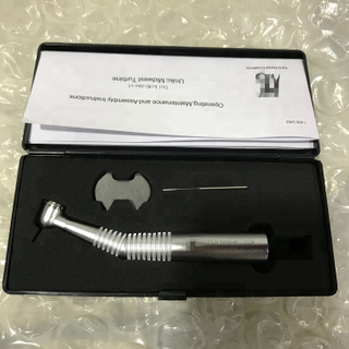 A Dental Fiber Optic High Speed Turbine 660B Led Handpiece with Quick Connector