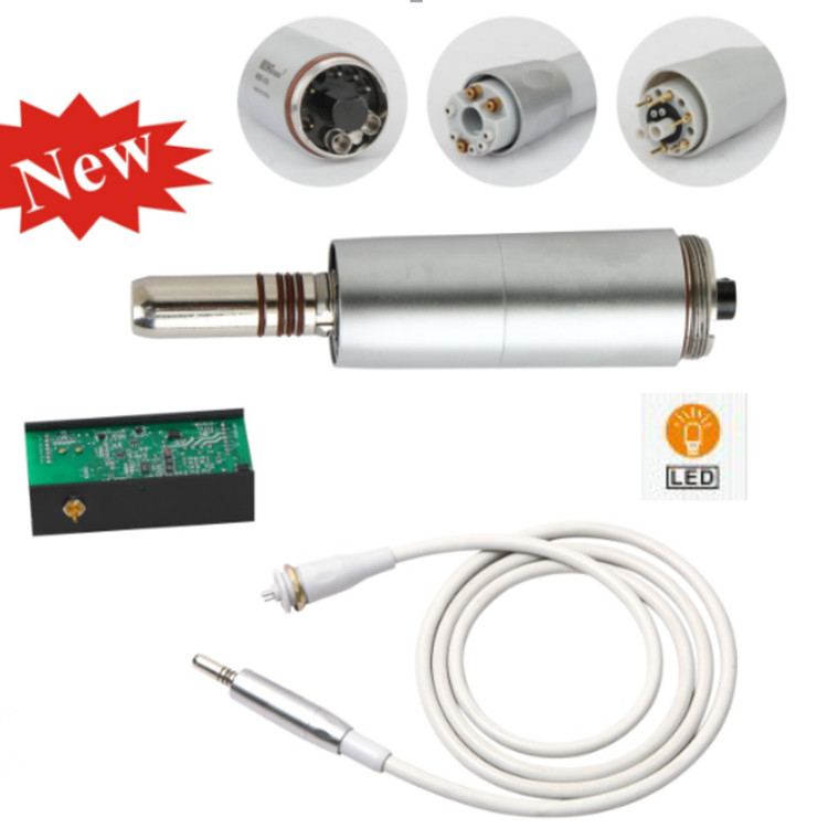 A Dental Electric Micro Motor with Led Light Built in Dental Unit