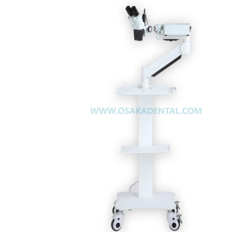 A Stable Quality Portable Dental Microscope with Mobile Trolley