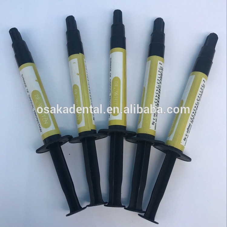 Dental Teeth Whitening syringe of gingival protection