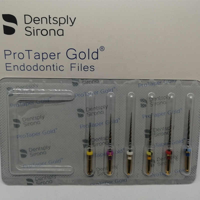 2019 New Packing Dental Endodontic Heat Activation Protaper Gold Niti File