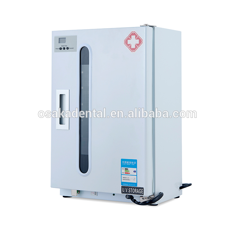 27L Single Door Dental UV Sterilizer with Timing and Ozone with 10 Stainless Tray