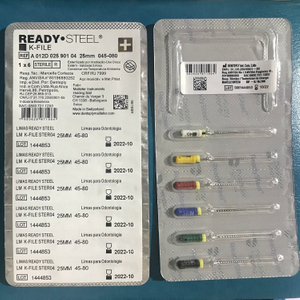 Dental DSB sirona blister new packing hand use K File/H file/Reamer file