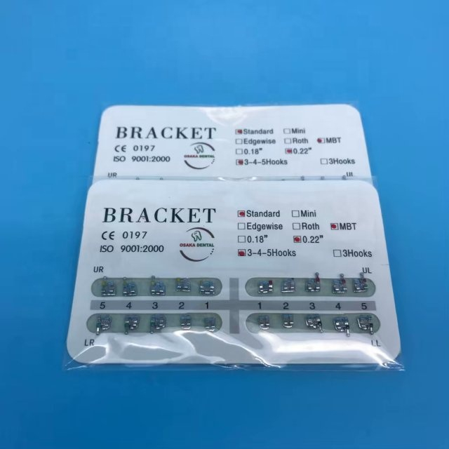 Dental Metal Bracket for Orthodontic