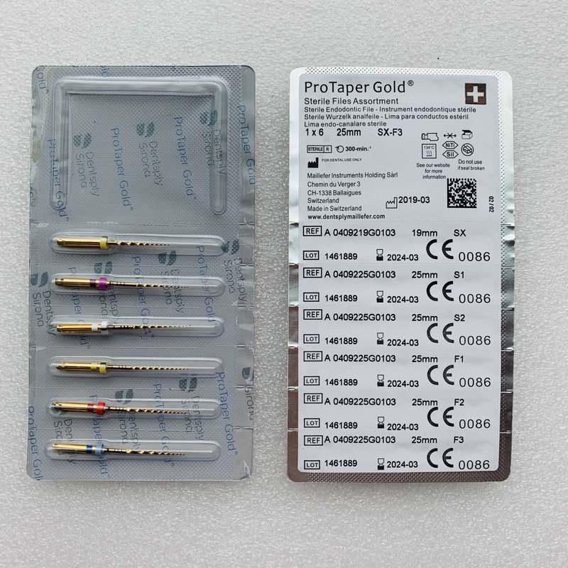 New Packing Dental Niti Protaper Gold Heat Activated Rotary Files