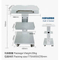 Hot sell built in socket Dental portable trolly