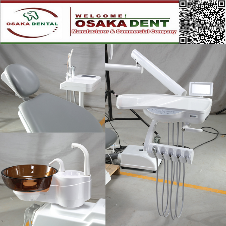 New Design Dental Chair with LED light in Cabinet Popular in Turkey