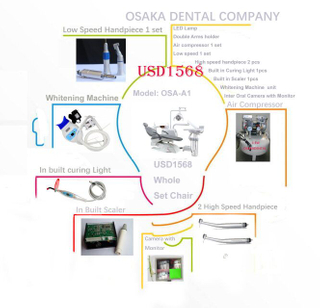Dental chair with multi-functional equipment