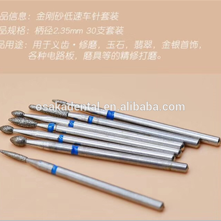 A Dental Hp Long Diamond Burs for Straight Handpiece