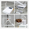 cheap dental chair with 6 LED light,Multifunction foot pedal and Touch button instrument tray control system
