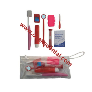 Orthodontic brush teeth set