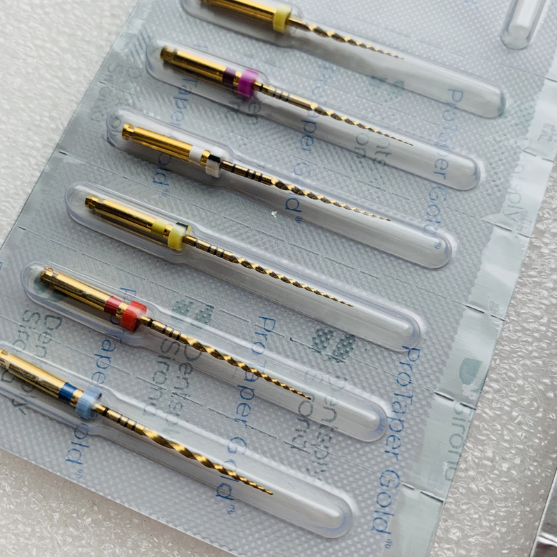 New Packing Dental Niti Protaper Gold Heat Activated Rotary Files