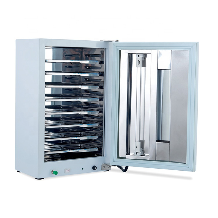 27L Single Door Dental UV Sterilizer with Timing and Ozone with 10 Stainless Tray