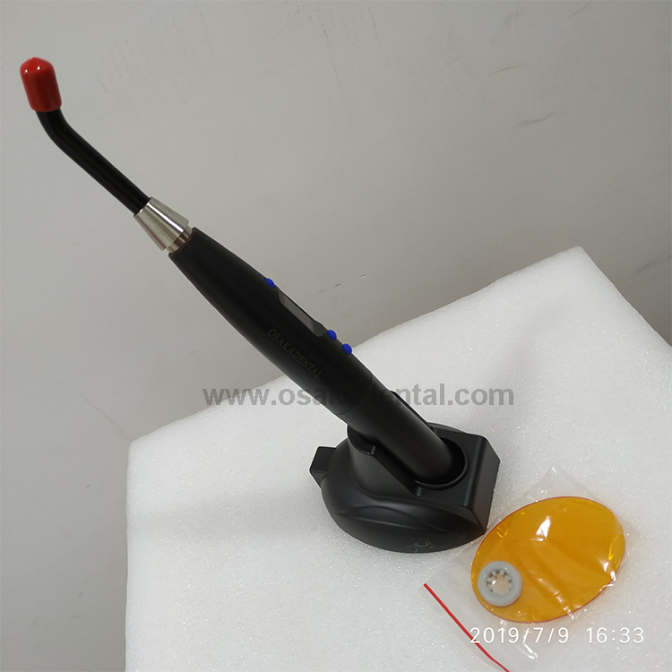 Dental curing light rainbow color type