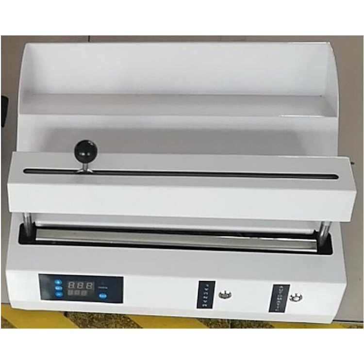White color plastic automatic with temperature display dental sealing machine