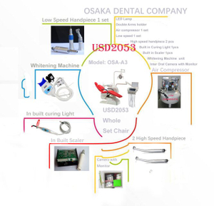 High quality dental chair with all functional equipoments