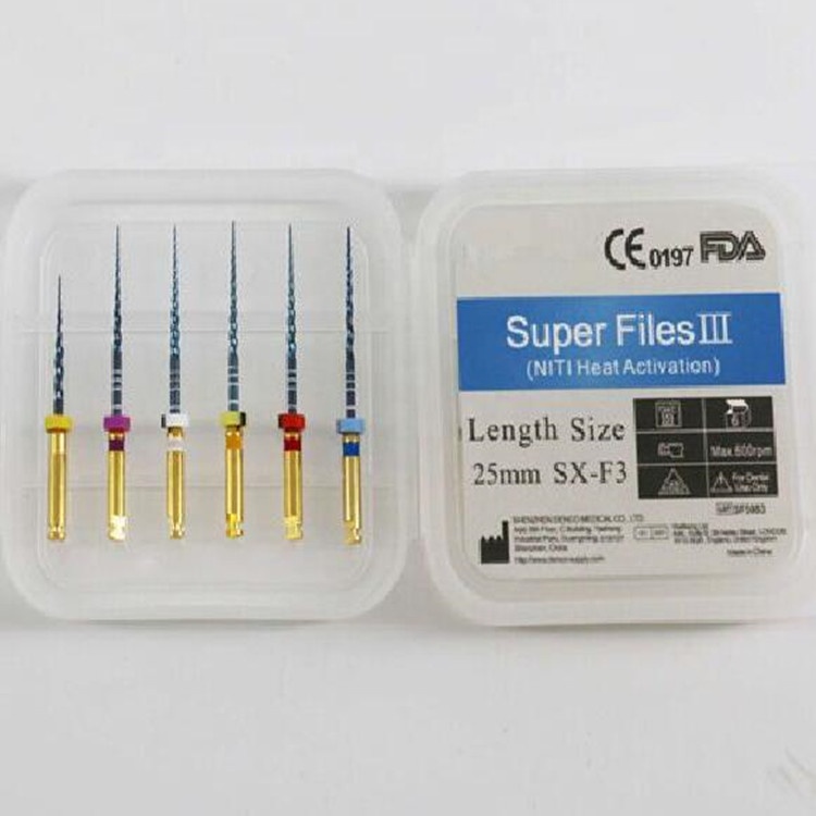 A Osakadental Brand Dental Blue Niti Activation Protaper Super Files