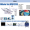 Dental Chair with Handpiece, Air compressor, Monitor, Camera, Scaler full set