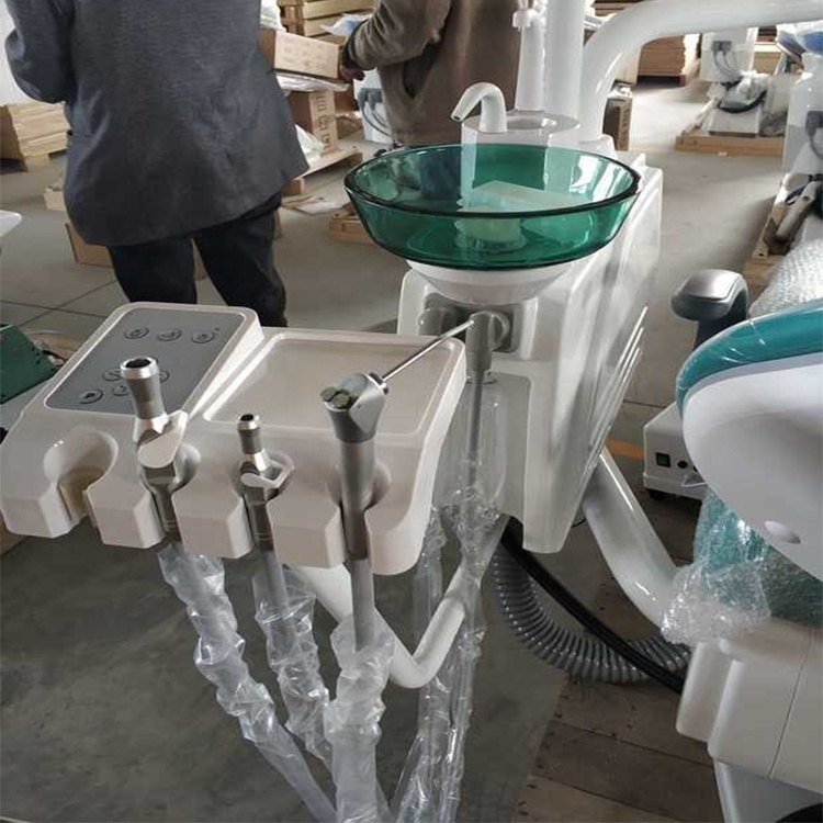 High Quality Dental Unit/Dental Chair with 6 Led Lamp and 3 Memory