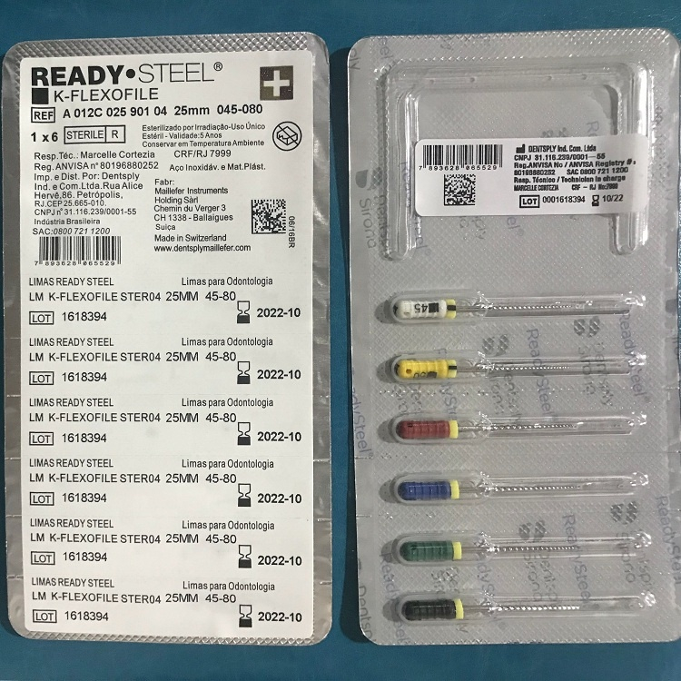 DSB sirona packing K Flexo Files root canal files/dental k files