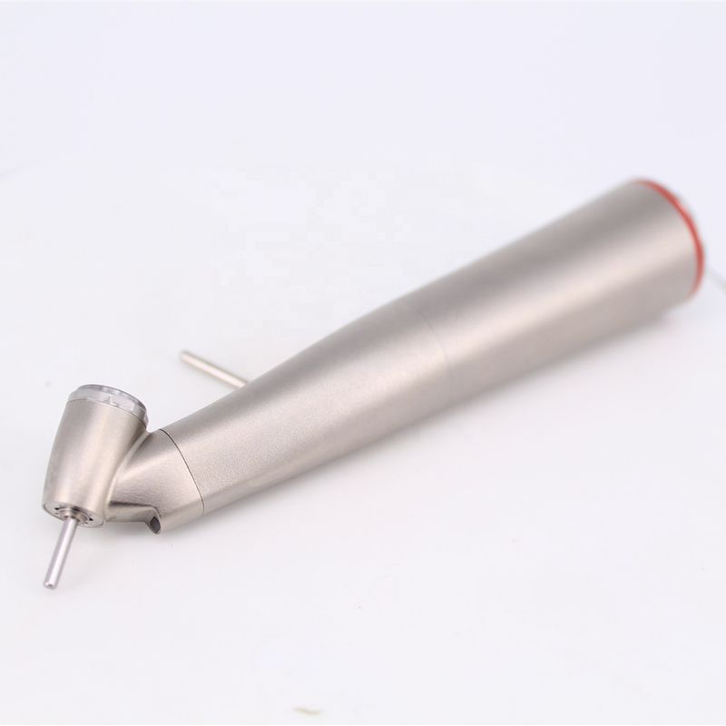 High Quality 45 degree contra angle 1:4.2 Handpiece with Fiber Optic Light for Electric Motor
