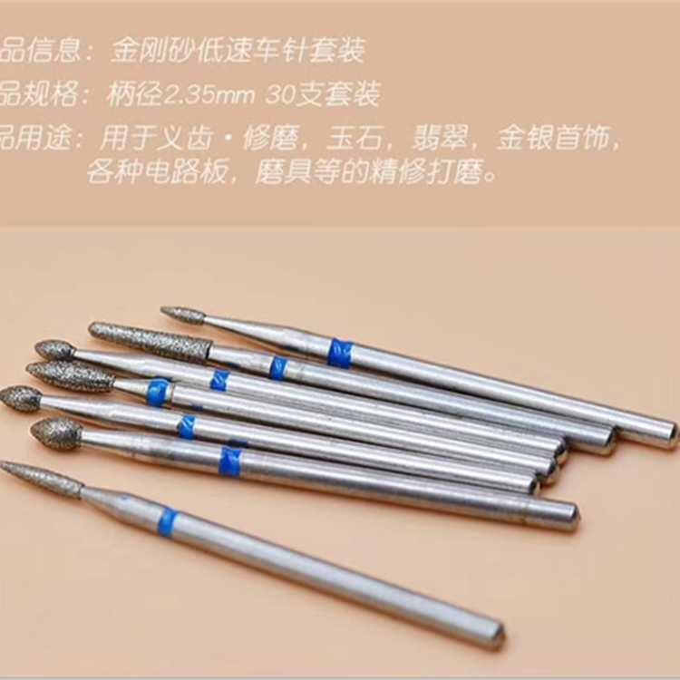 A Dental Hp Long Diamond Burs for Straight Handpiece