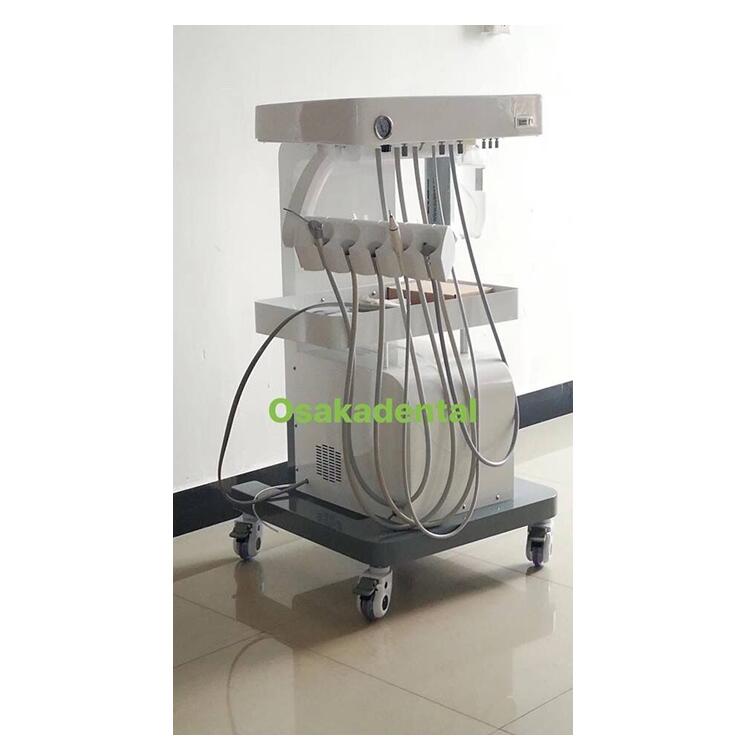 A Portable Dental Unit and Mobile Cart with Scaler