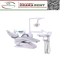Economic Type Dental Unit with Dental Chair and LED Light