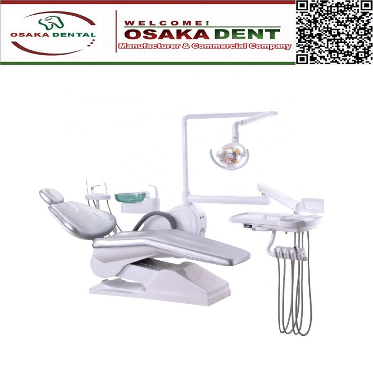 Economic Type Dental Unit with Dental Chair and LED Light
