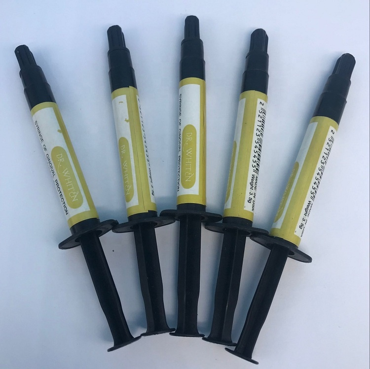 Dental Teeth Whitening syringe of gingival protection