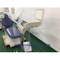 Luxury Dental Chair with good tool tray with Panorama X-film viewer,9 momeries,6 LED light,Touch type instrument tray control