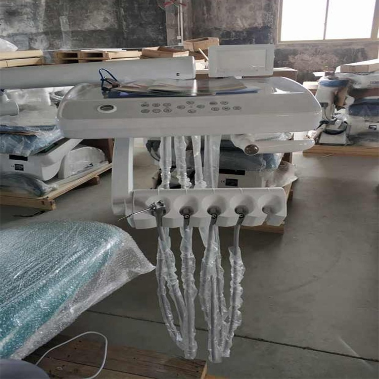 High Quality Dental Unit/Dental Chair with 6 Led Lamp and 3 Memory