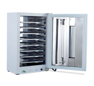 Newest Dental UV Sterilizer Single Door with Timing and Ozone with 10 Stainless Tray Autoclave