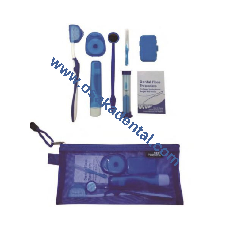 Orthodontic brush teeth set