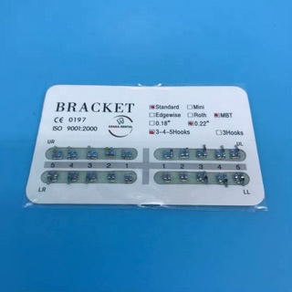 Dental Metal Bracket for Orthodontic