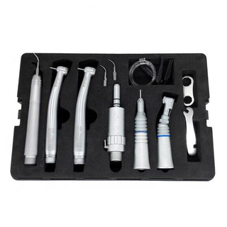 Air Scaler Kit with High Speed Handpiece and Low Speed turbine