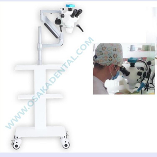 A New Product Portable Dental Microscope with Camera and Mobile Trolley