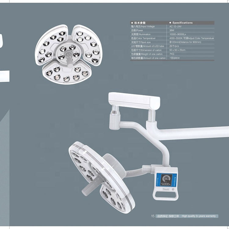 New Dental LED Planting Lamp 26 LED-Bulbs install on the Chair