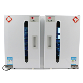 Dental UV Sterilizer with Two Door with Time and Ozone with 20 Stainless Tray Autoclave