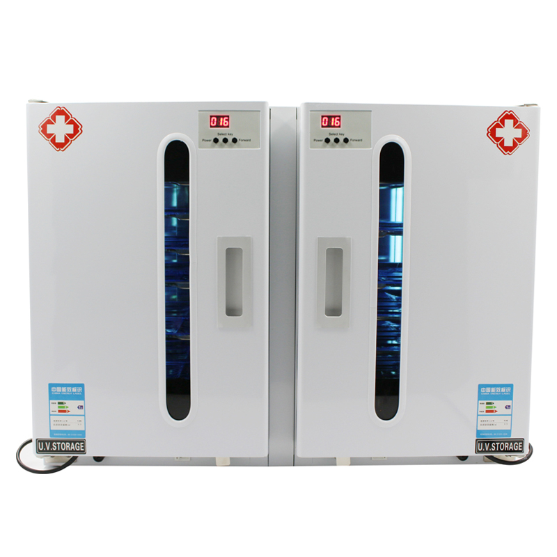 Dental UV Sterilizer with Two Door with Time and Ozone with 20 Stainless Tray Autoclave