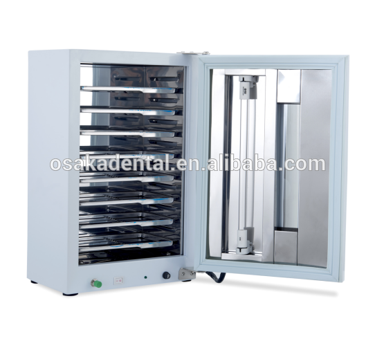 Newest Dental UV Sterilizer Single Door with Timing and Ozone with 10 Stainless Tray Autoclave