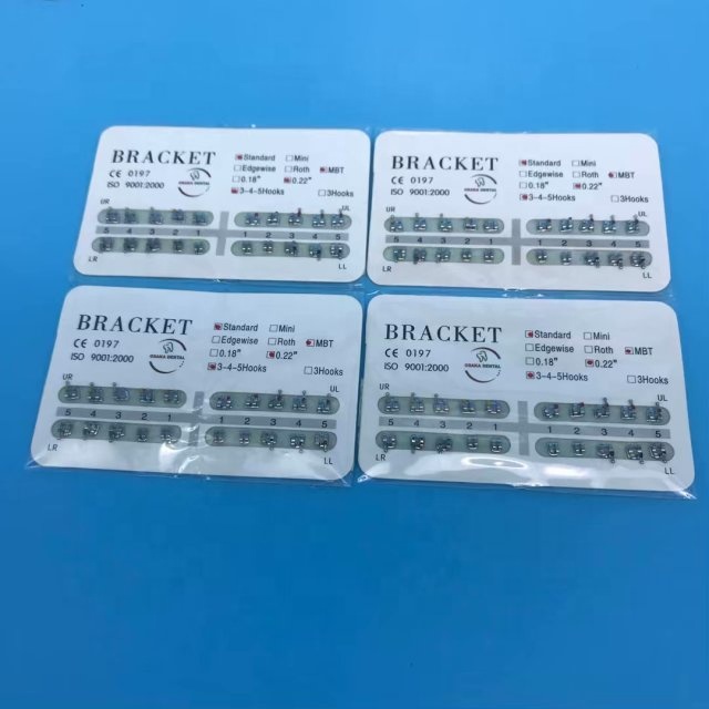 Dental Metal Bracket for Orthodontic