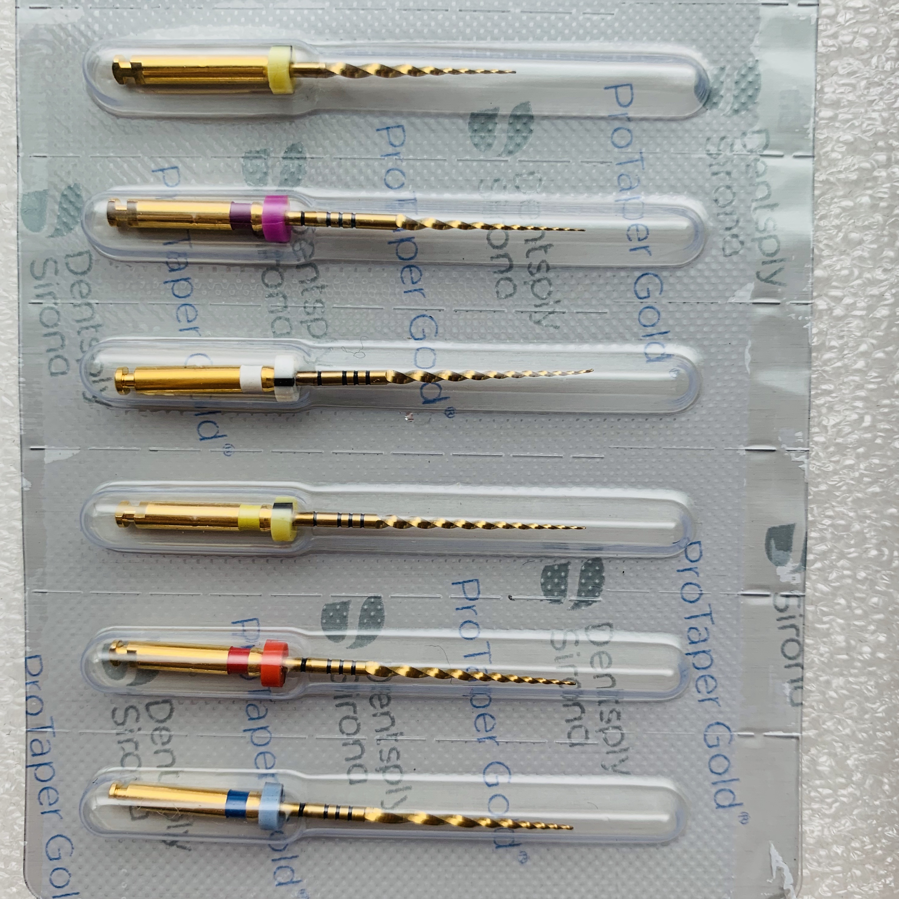 New Packing Dental Niti Protaper Gold Heat Activated Rotary Files