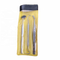 Dental Instrument Steel Metal Examination Set Mouth Mirror with Tweezer and Probe