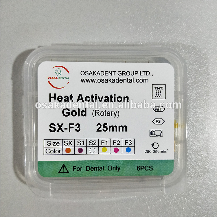 Dental Endodontic Heat Activation Protaper Gold Niti File